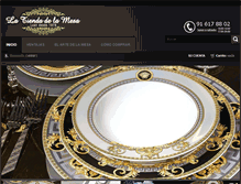 Tablet Screenshot of latiendadelamesa.com